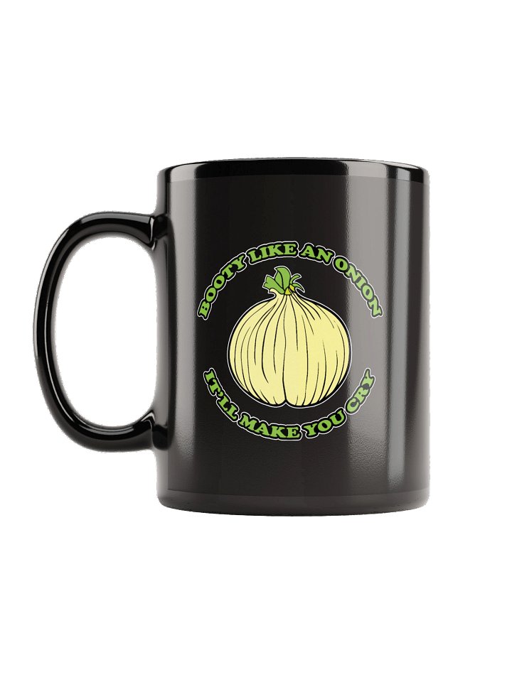 Onion Booty black mug product image (2)