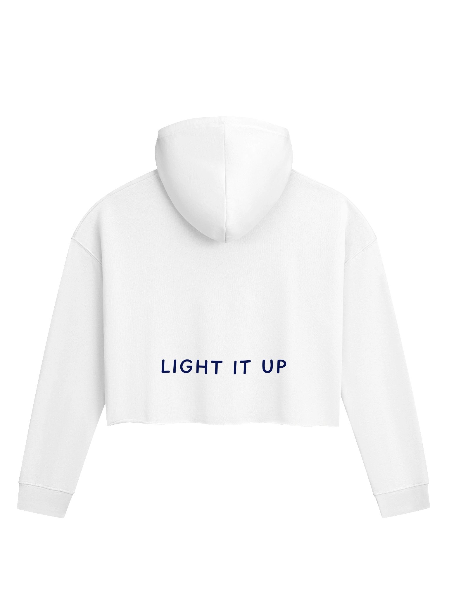 Slow Burn Obsessed | Navy Crop Hoodie product image (26)