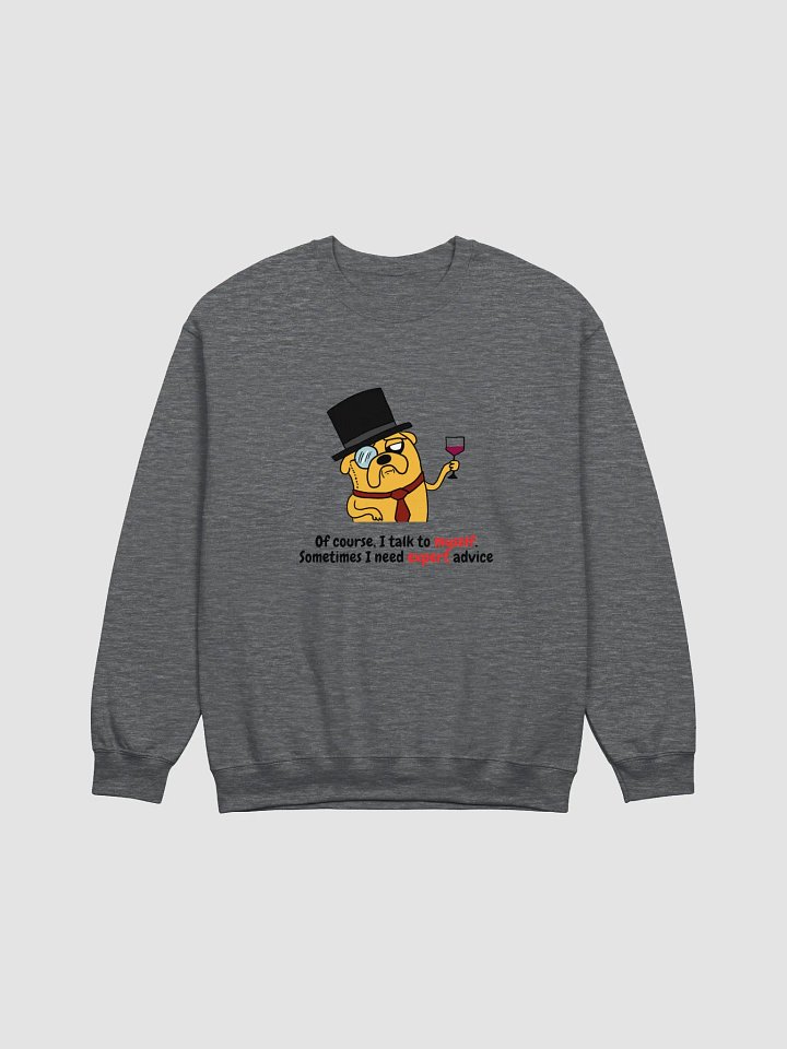 Sarcastic Sophisticated Gentleman Dog Crewneck Sweatshirt product image (7)