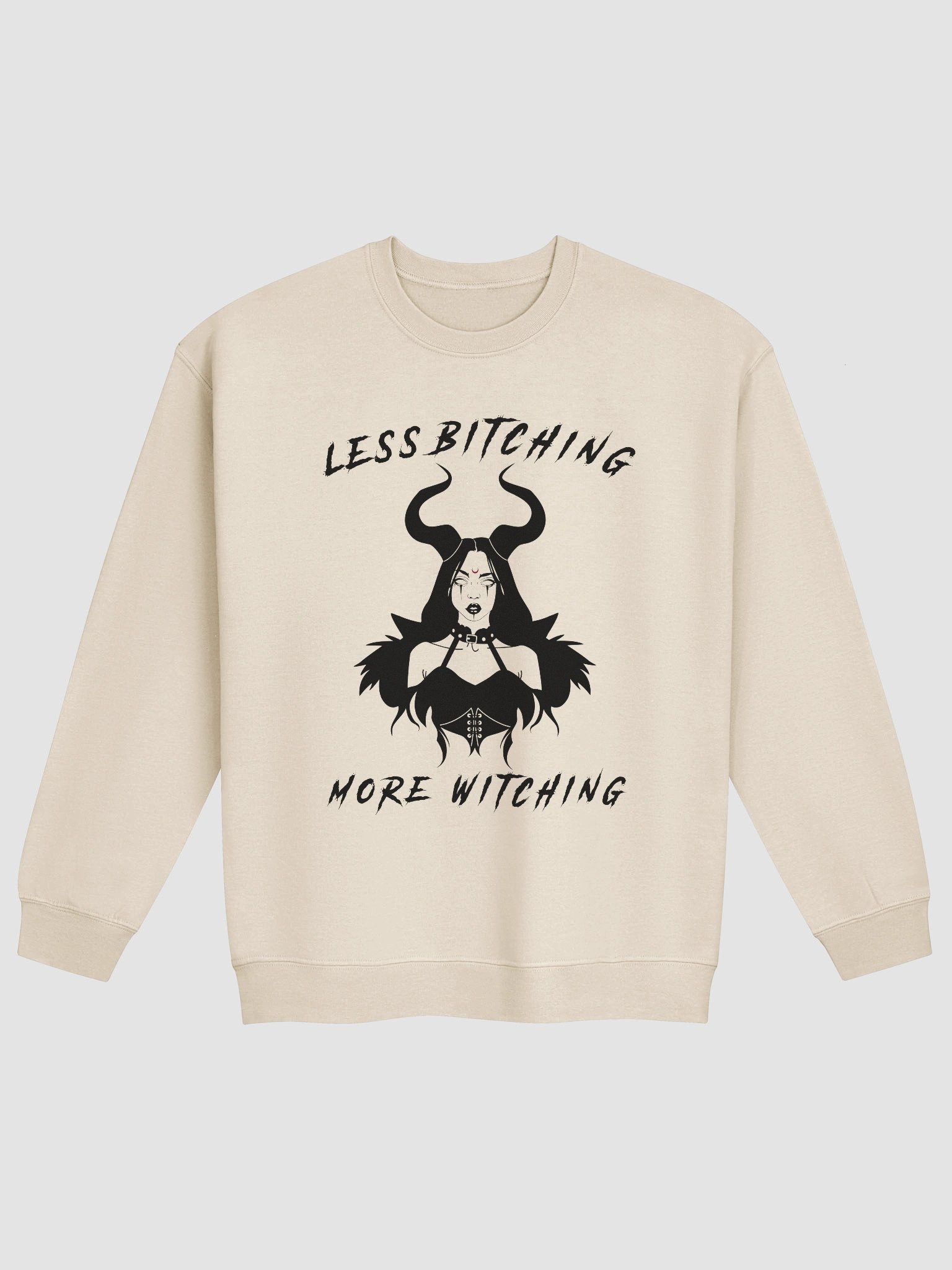 Less bitching more witching Crewneck product image (1)