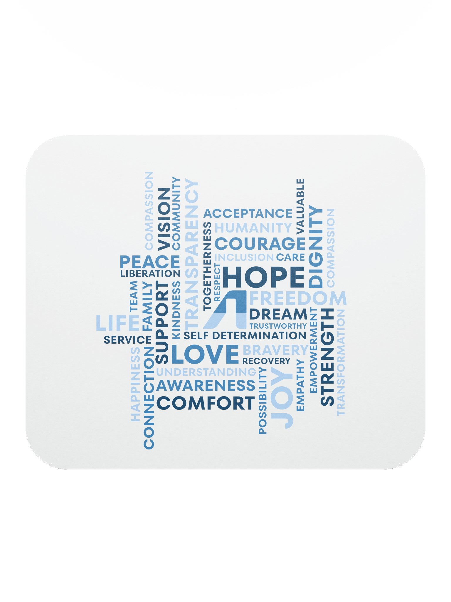 Word Cloud Mousepad product image (2)