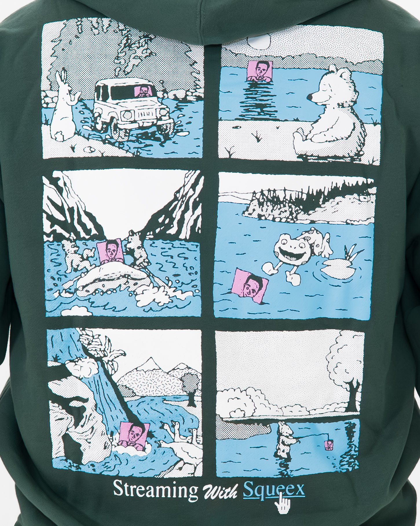 DOUBLE CLICK HOODIE- GRN product image (6)