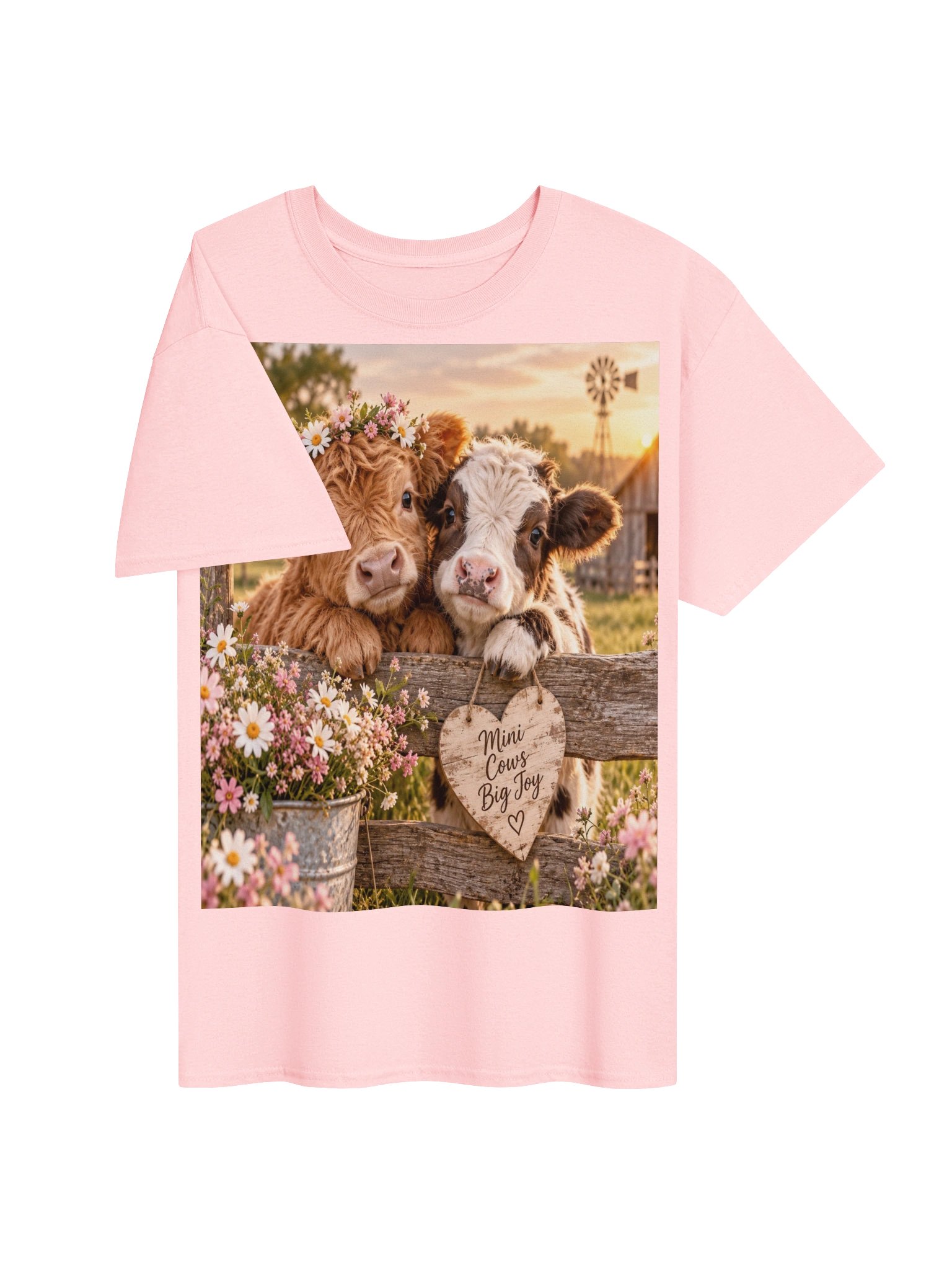 Mini Cows Big Joy Tee product image (3)