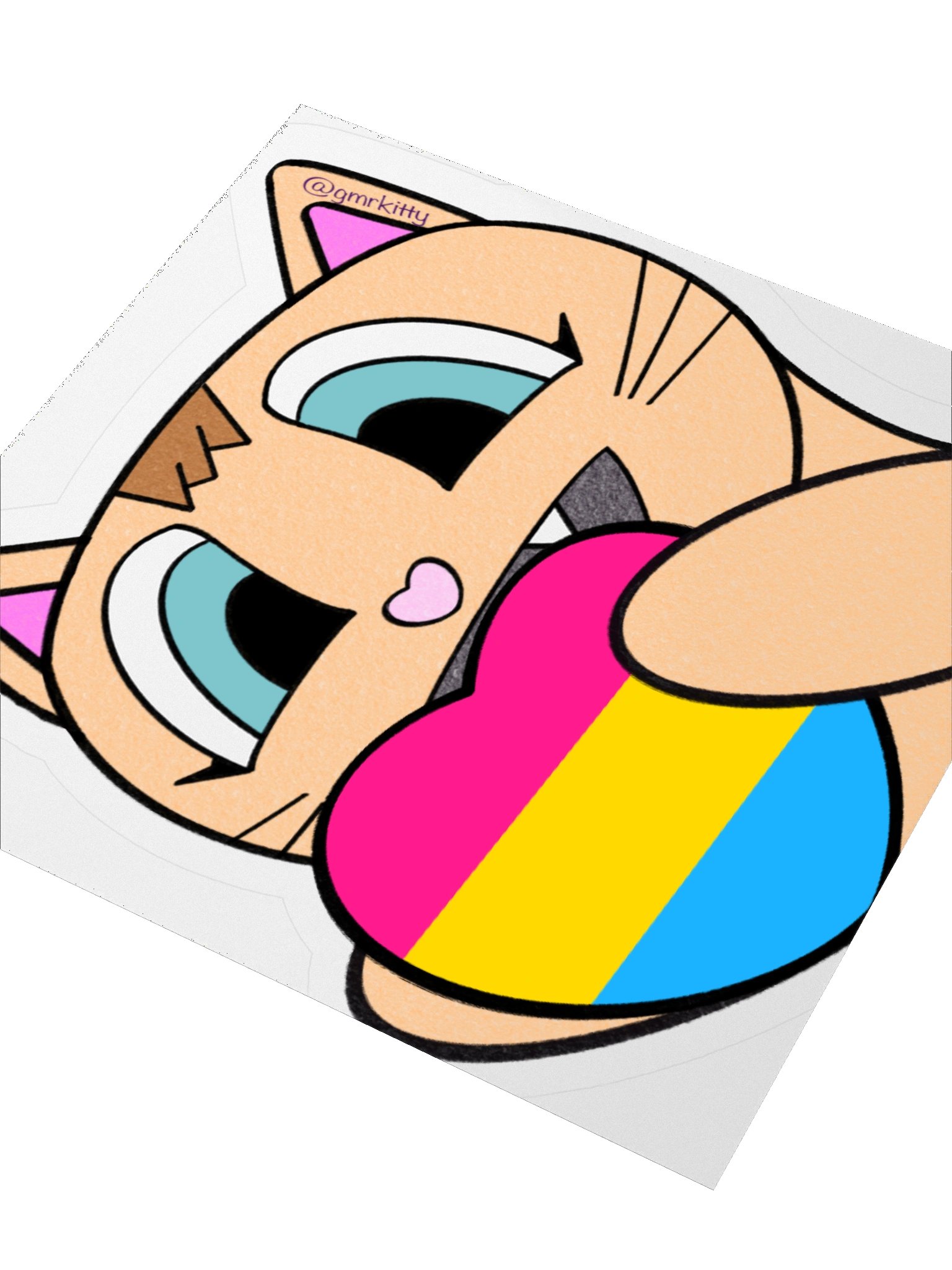 Pan Pride Kitty Sticker product image (8)