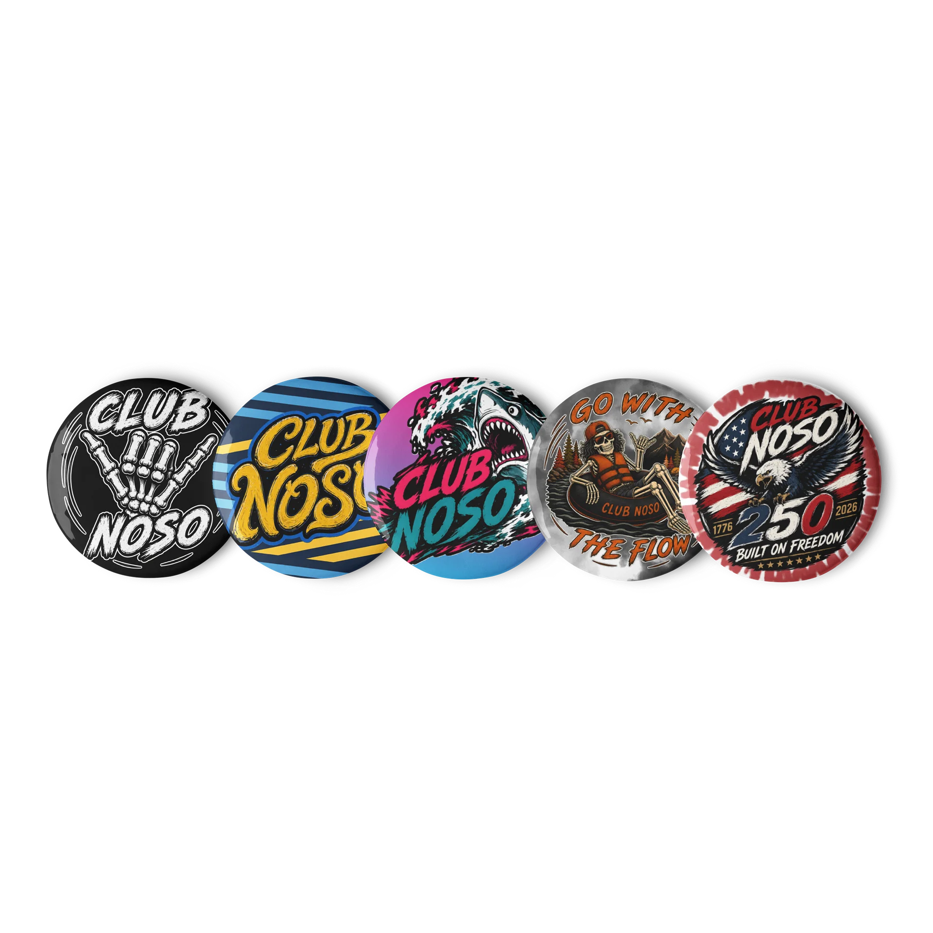 Club Noso Buttons! product image (2)