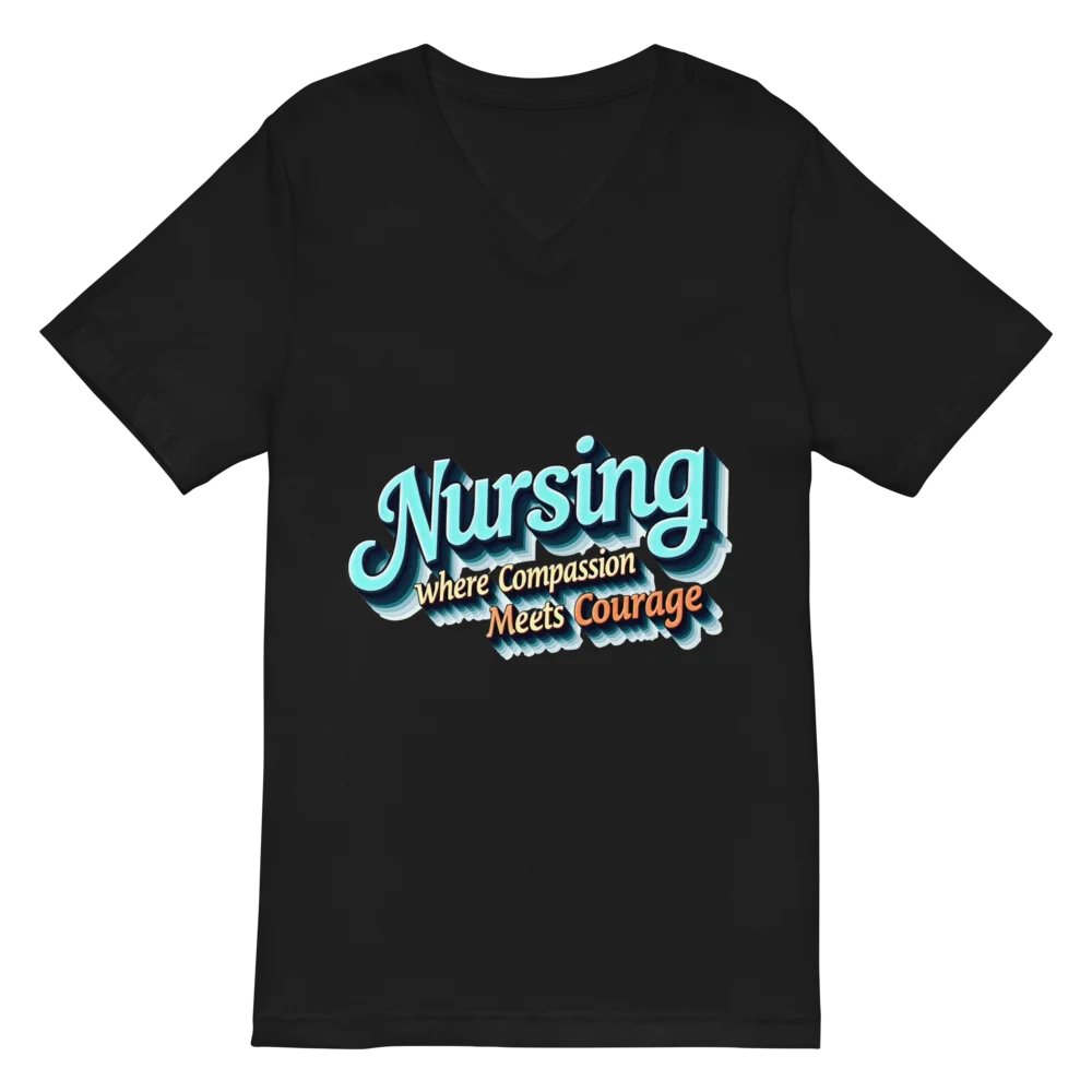 Compassion Meets Courage V-Neck Tee product image (3)