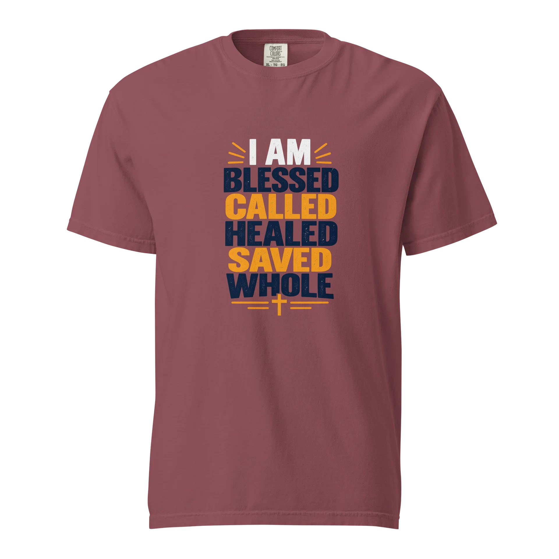 I Am Blessed Christian Graphic Tee product image (5)