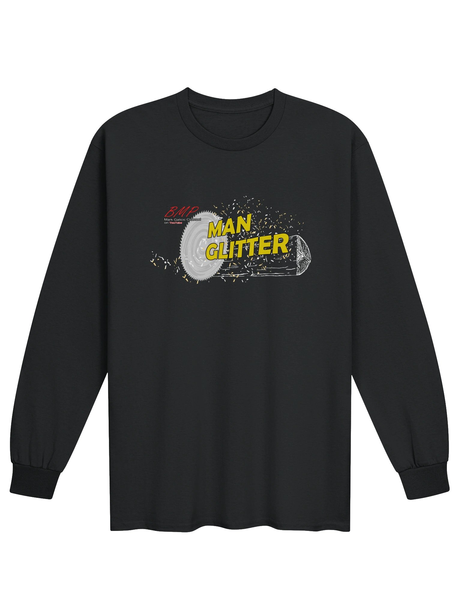 Man Glitter Long Sleeve product image (1)