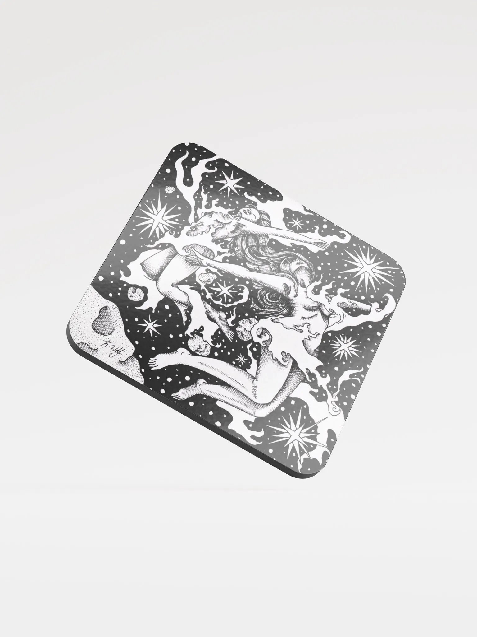 Gemini Zodiac coaster product image (1)
