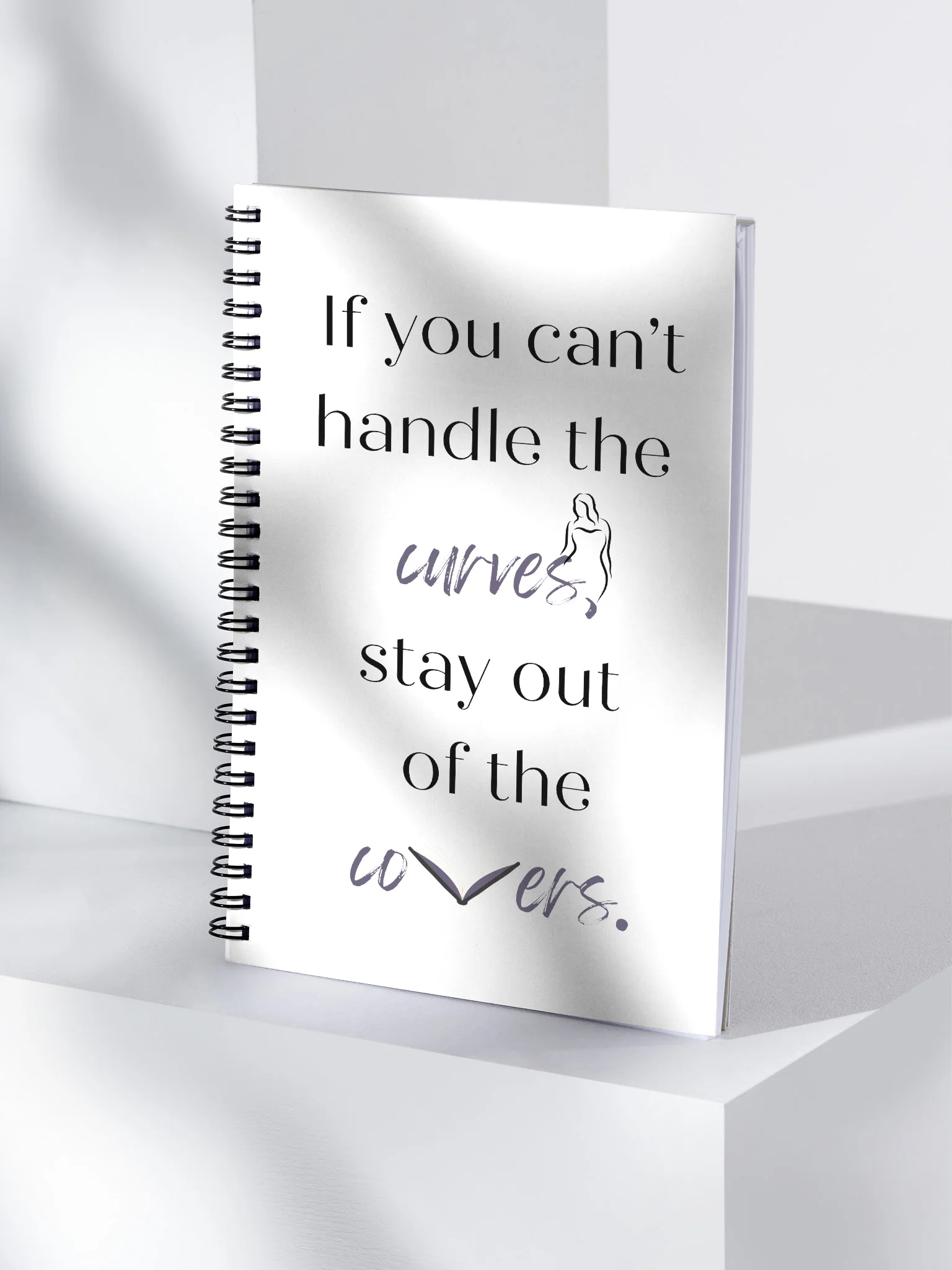 Stay Out spiral notebook product image (4)