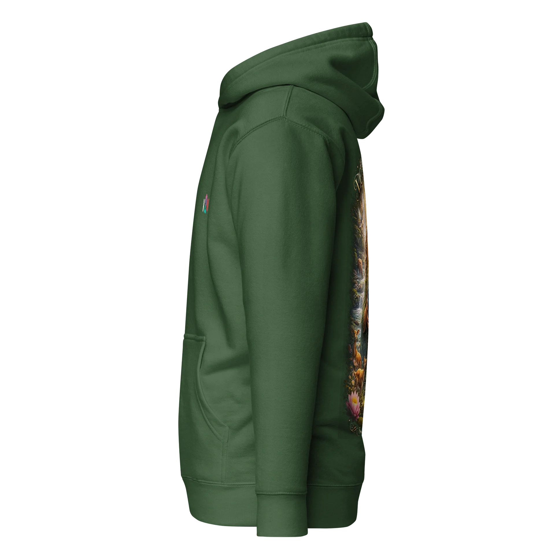V2W Gaia “ Mother of the Earth” Forest Hoodie product image (3)