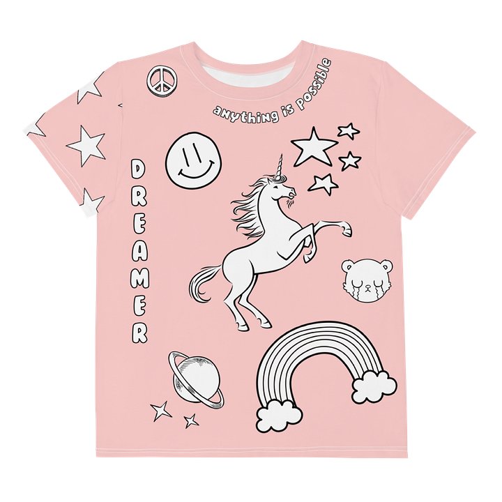 YOUTH Girls Tee - Classic Pink product image (1)