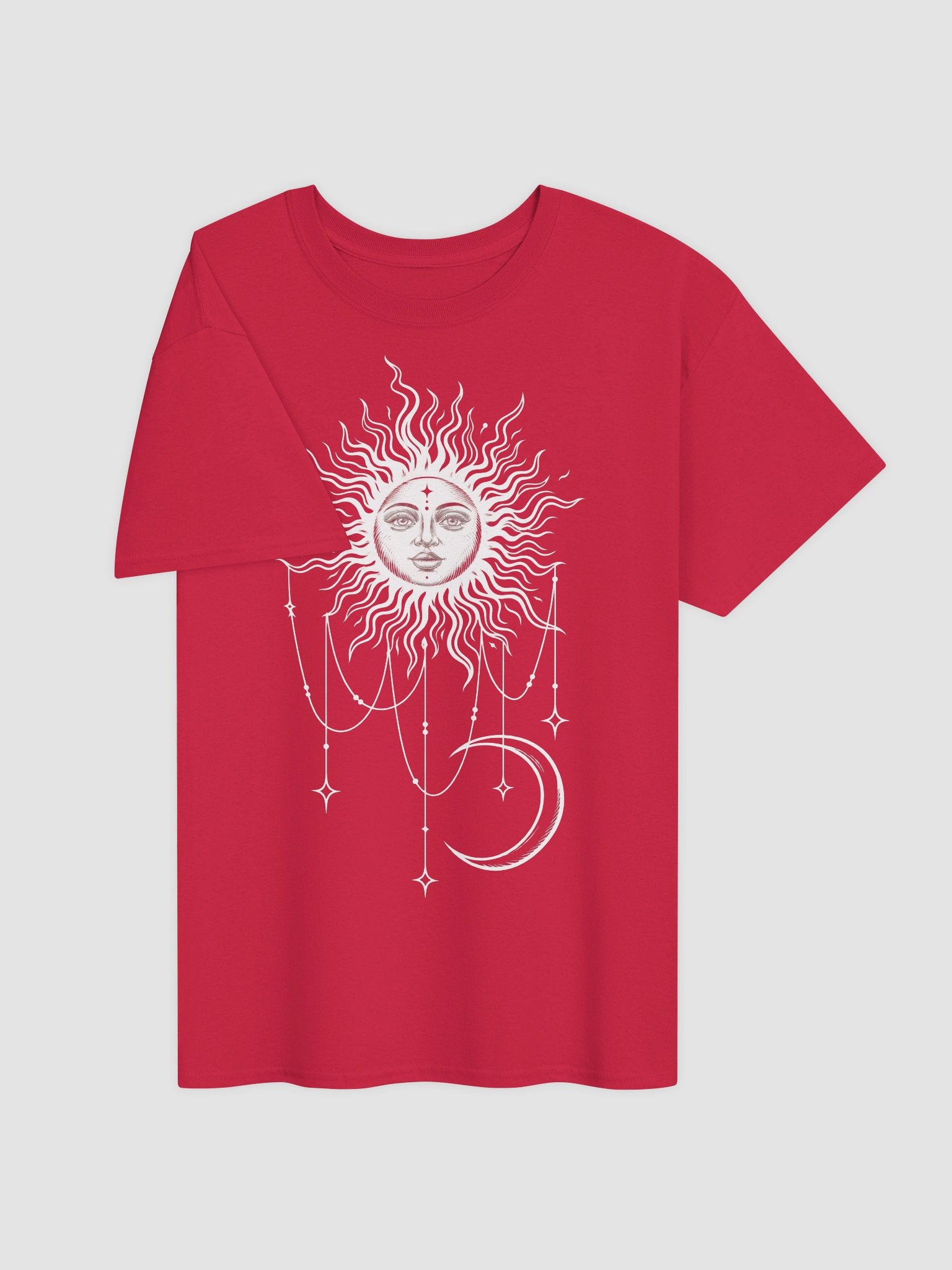Patricia Widow's Bay Sun and Moon Shirt | Boho Celestial Kate O'Flynn Tee product image (3)