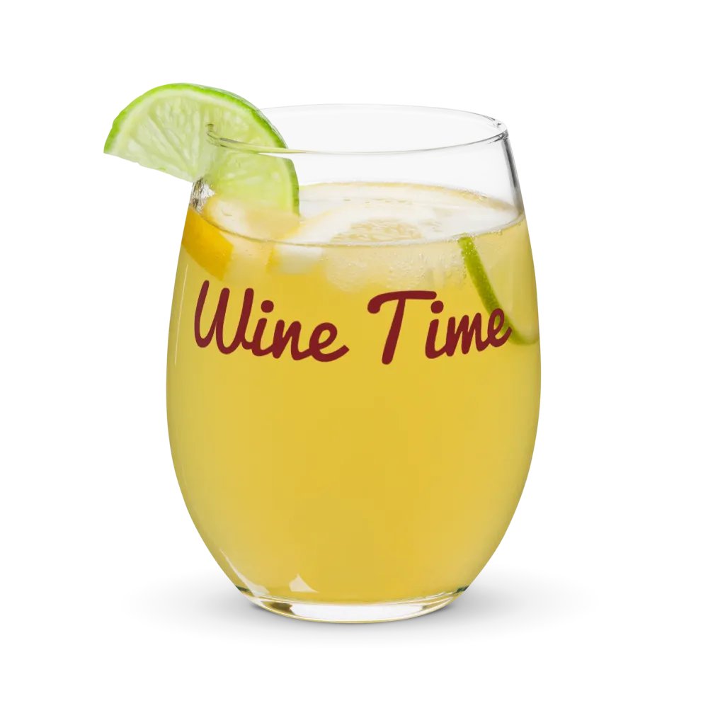 Wine Time - Wine Glass product image (9)