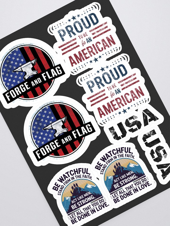 Forge & Flag™ Sticker Collection product image (1)