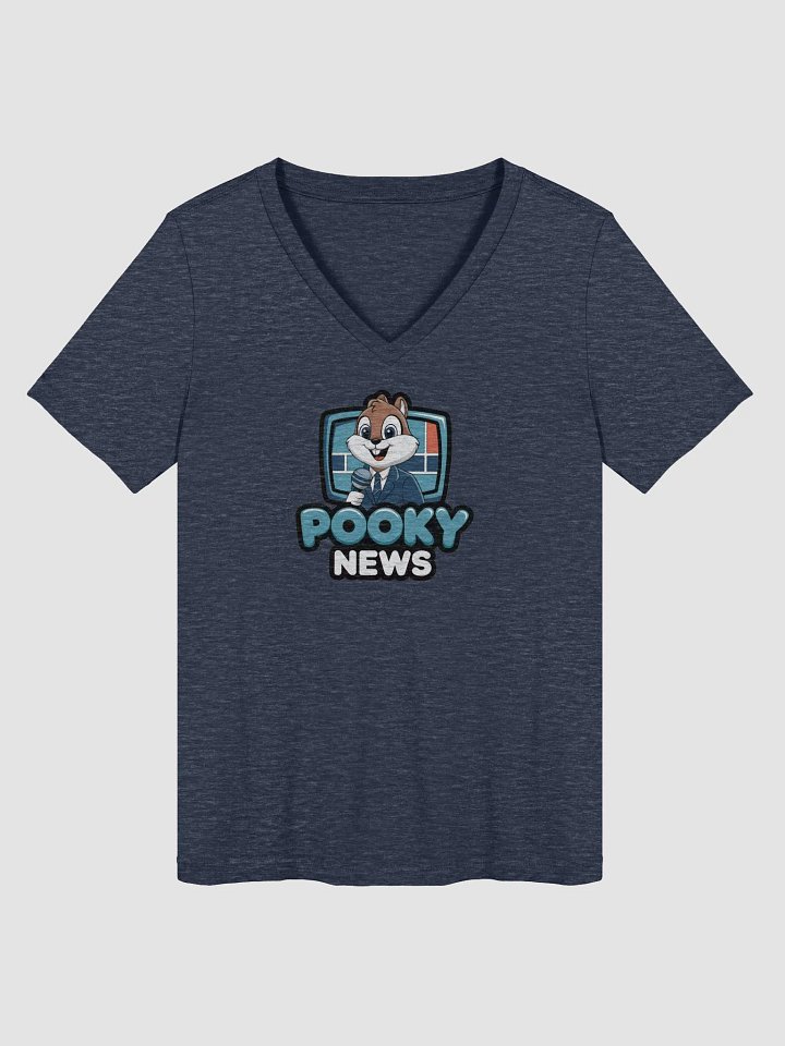 Pooky News V-Neck Tee product image (1)