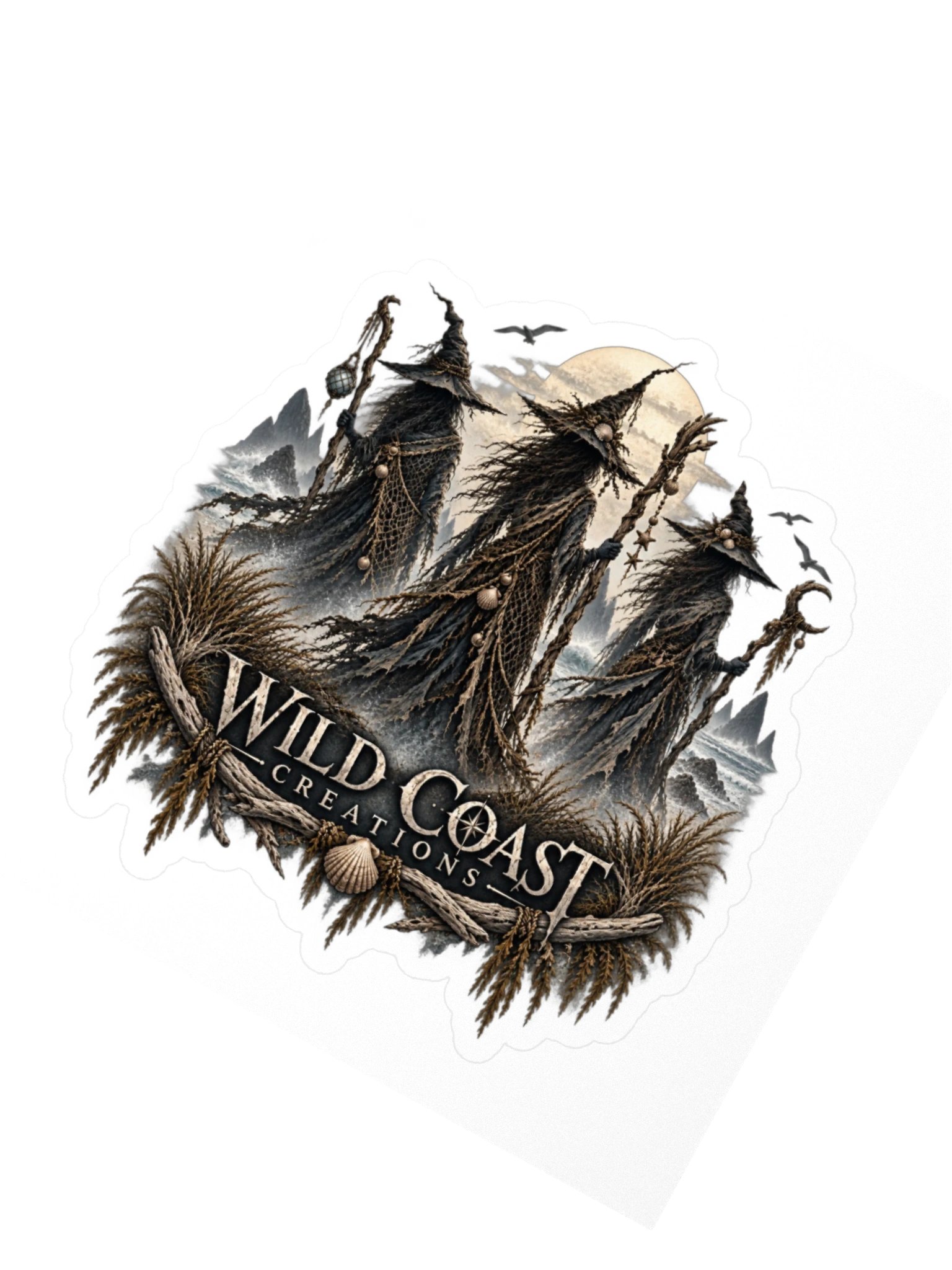 Wild Coast Witches Sticker product image (5)