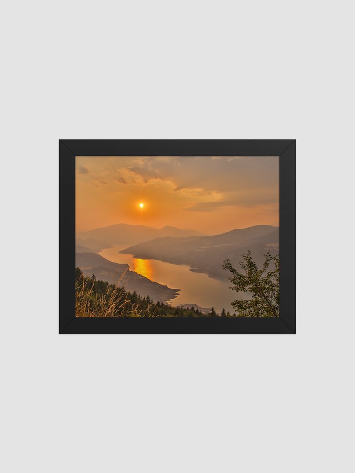 Print Fine Art - The Breath of Flames, Lake Serre-Ponçon - France - Limited Edition product image (1)
