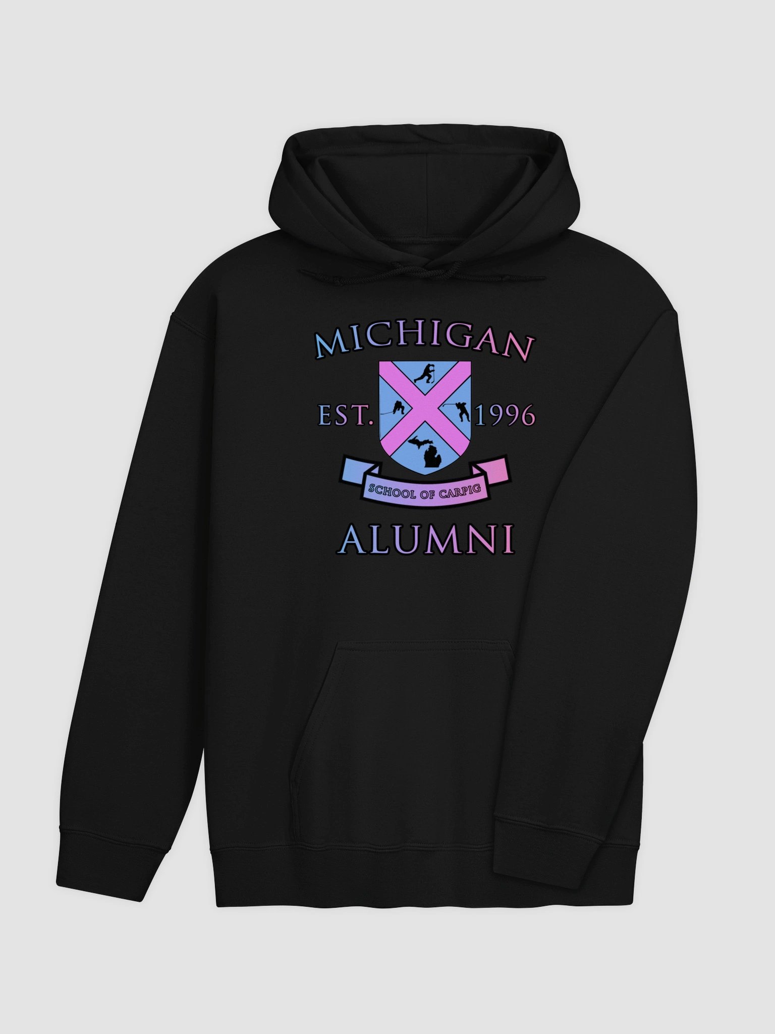 Michigan Alumni Hoodie (Gradient) product image (4)
