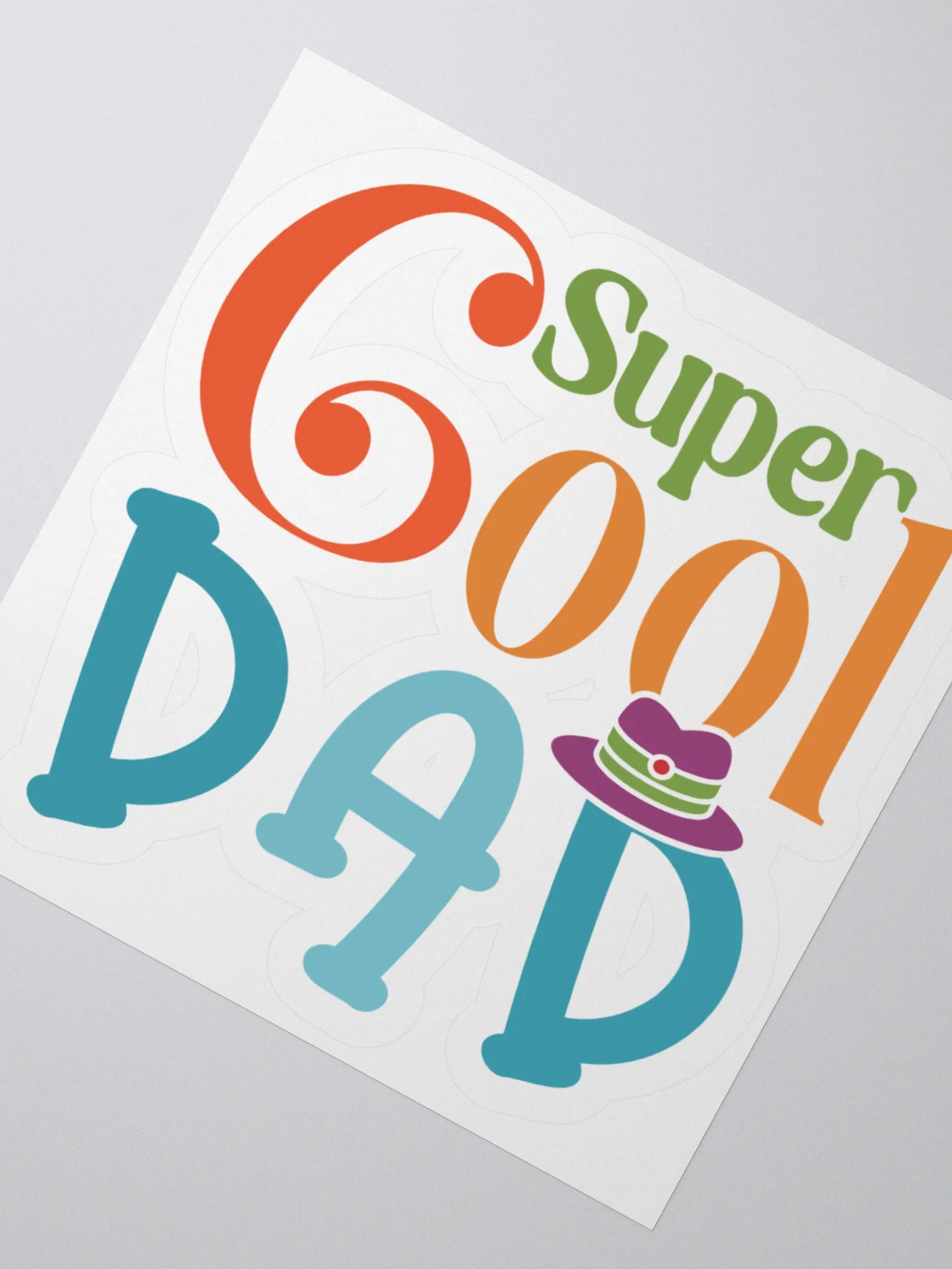 Super Cool Dad Sticker Set product image (4)
