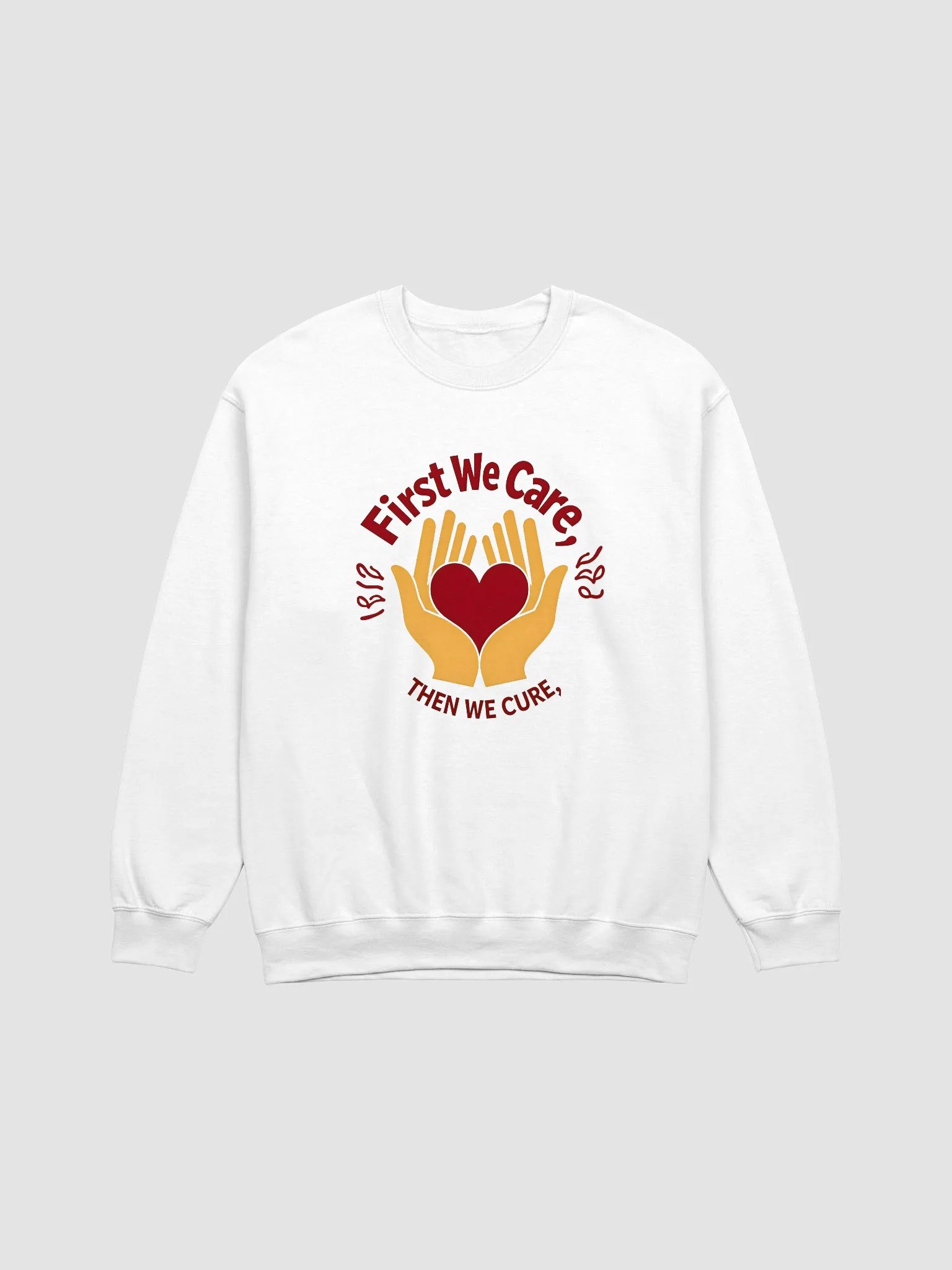 Caregiver's Heart Crewneck Sweatshirt product image (1)