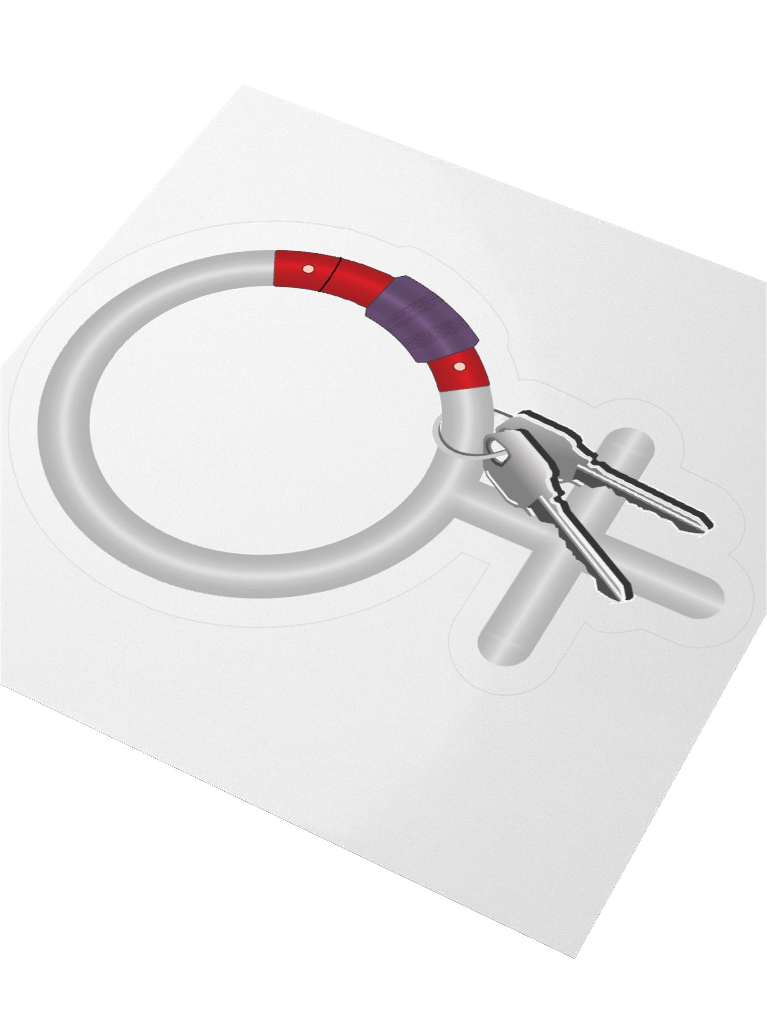Female Symbol Carabiner Sticker product image (7)