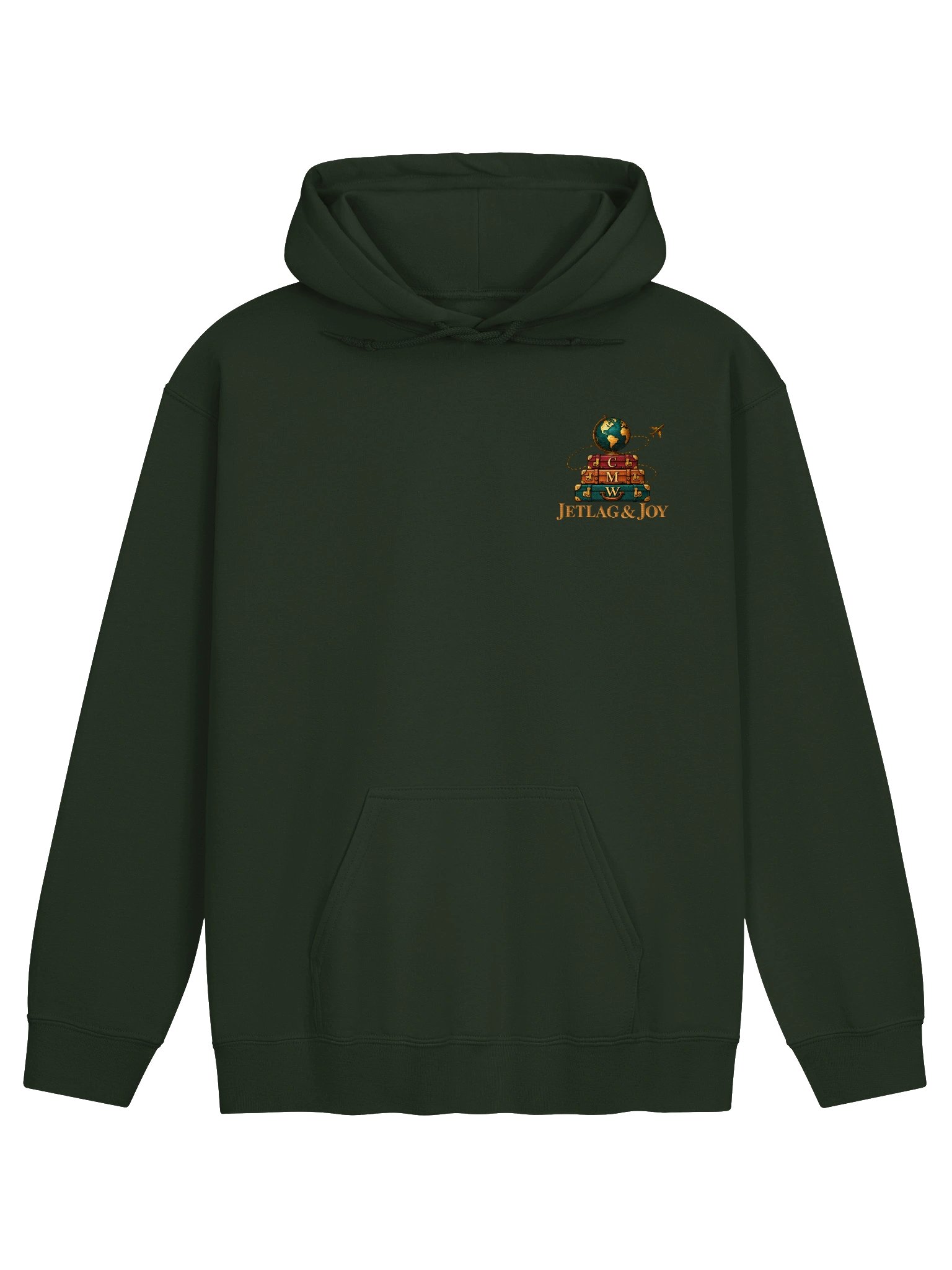Jetlag & Joy Collect Memories Embroidered Unisex Hoodie product image (9)