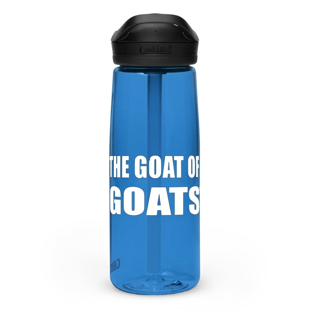 The Goat of Goats: Sports Water Bottle BPA-Free product image (1)