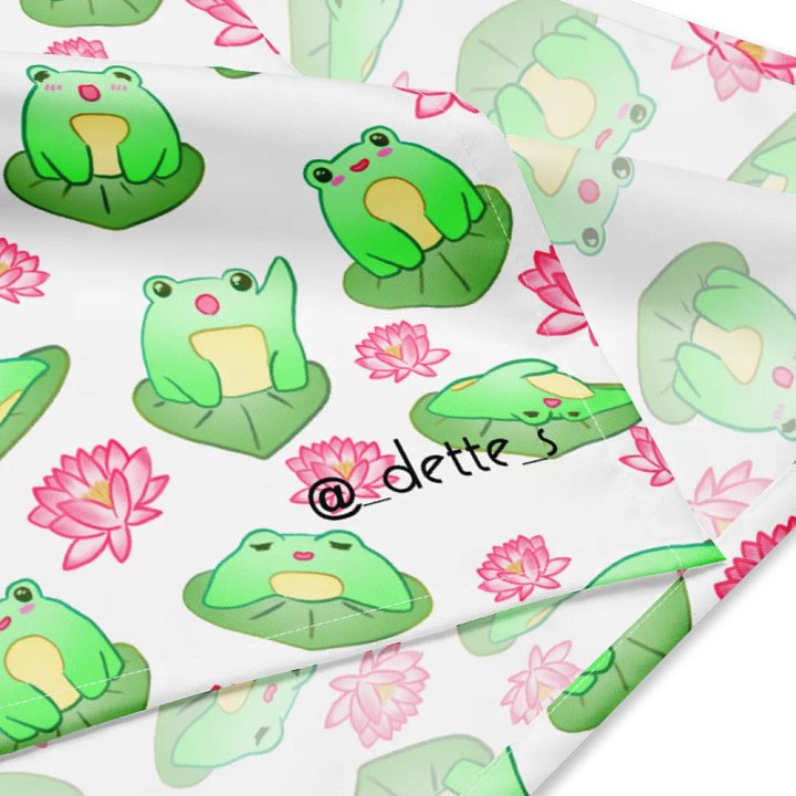 Kawaii Froggie Bandana product image (1)