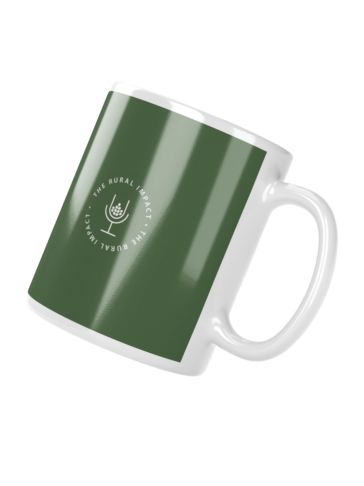 Let's Go! Dark Green Logo Mug product image (6)