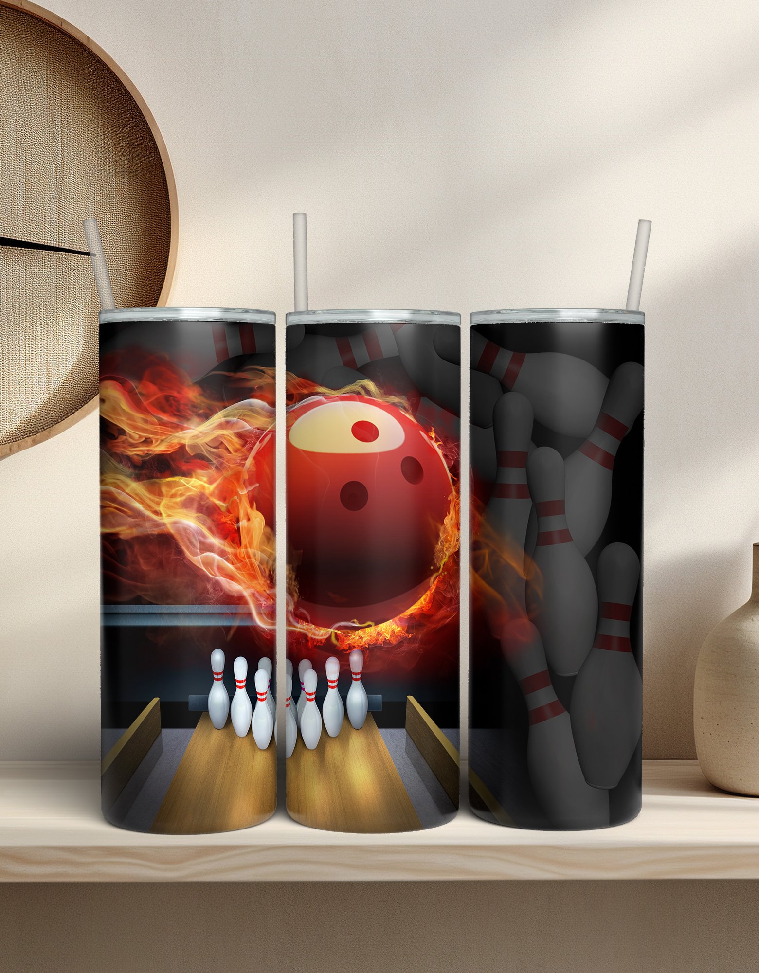 Bowling Ball in Flames product image (2)