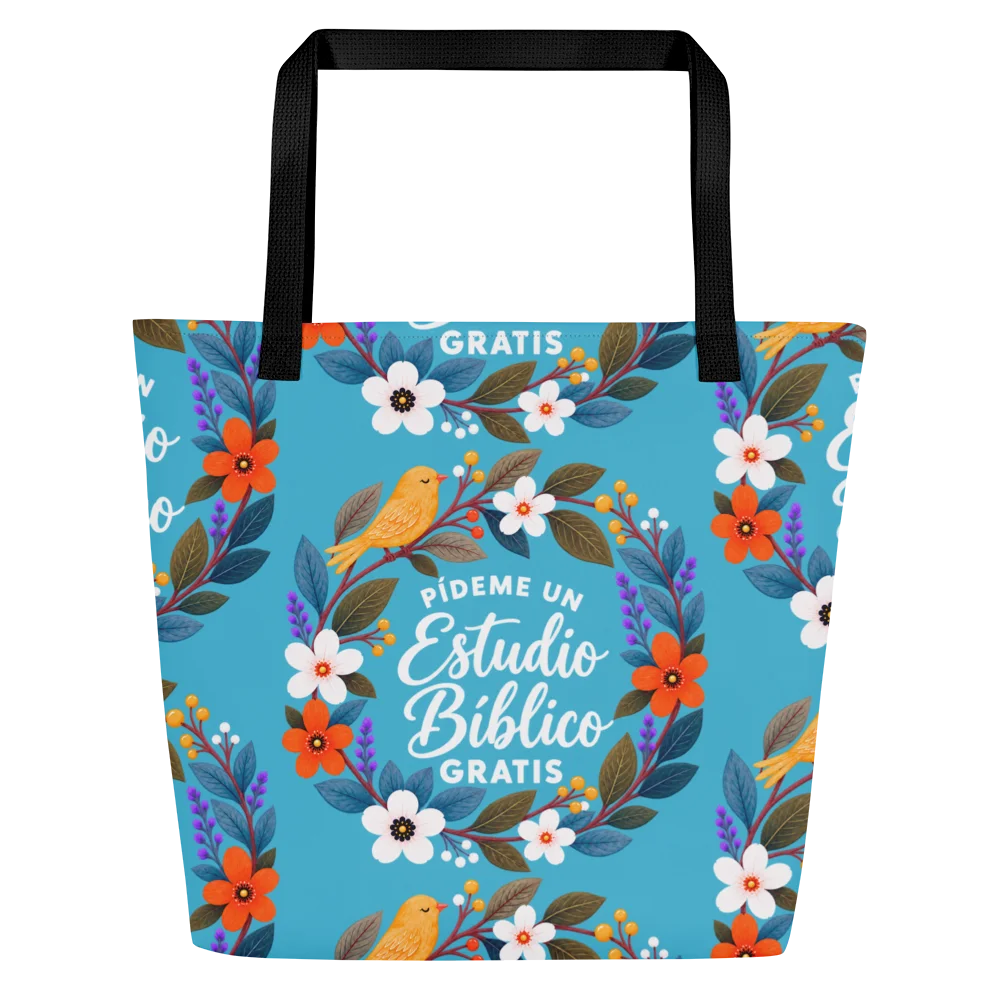 Pídeme un Estudio Bíblico Gratis Bolso Tote product image (1)