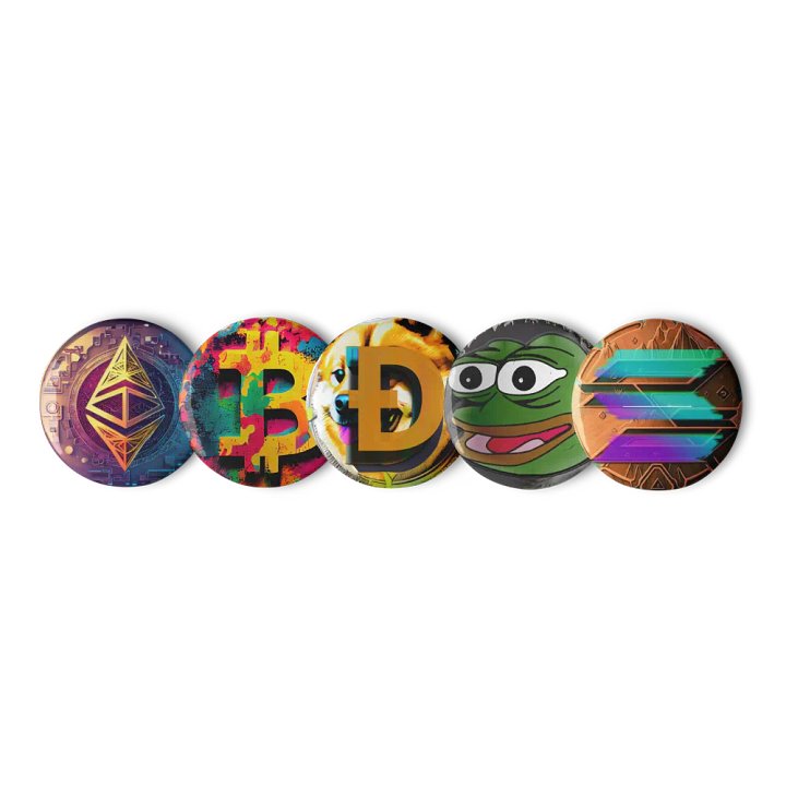 Crypto Coin Pins product image (1)