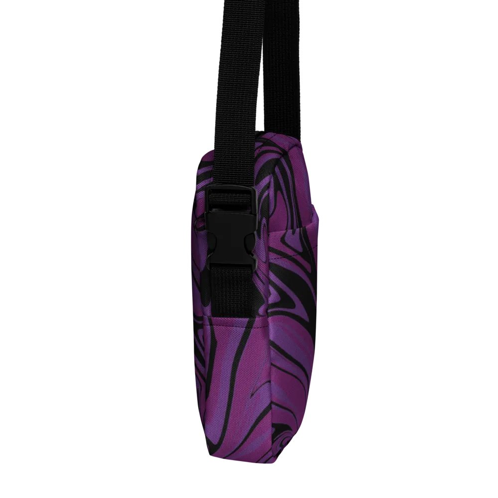 Purple Swirl Utility Crossbody Bag product image (9)