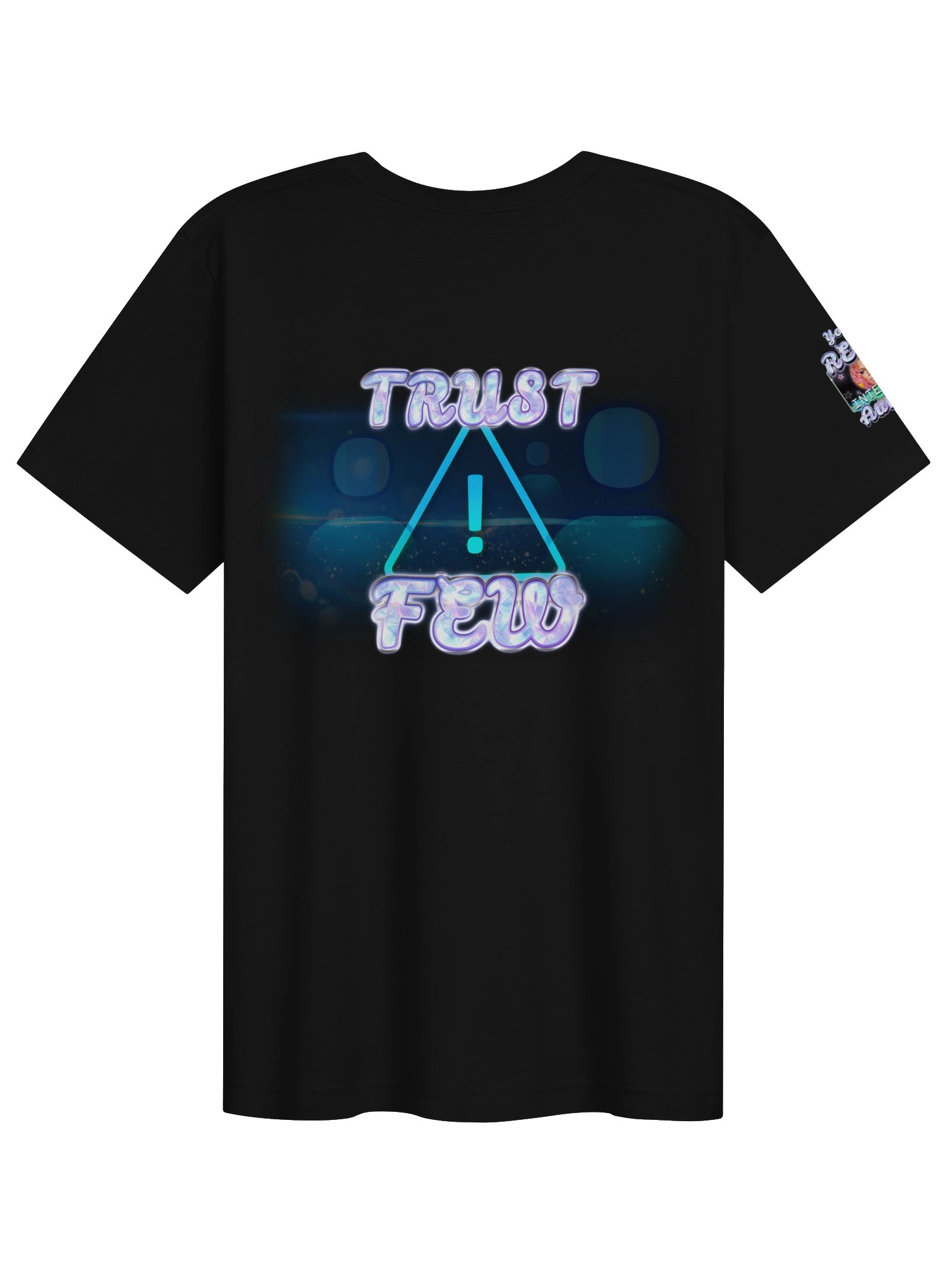 Neon Love Many Trust Few Graphic Tee product image (2)