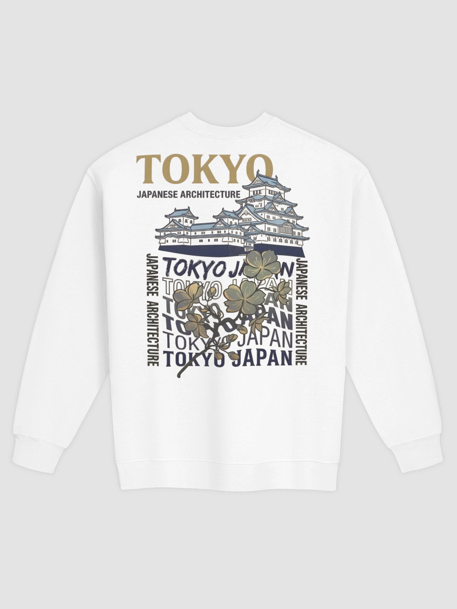 Tokyo Japanese Architecture Crewneck product image (17)