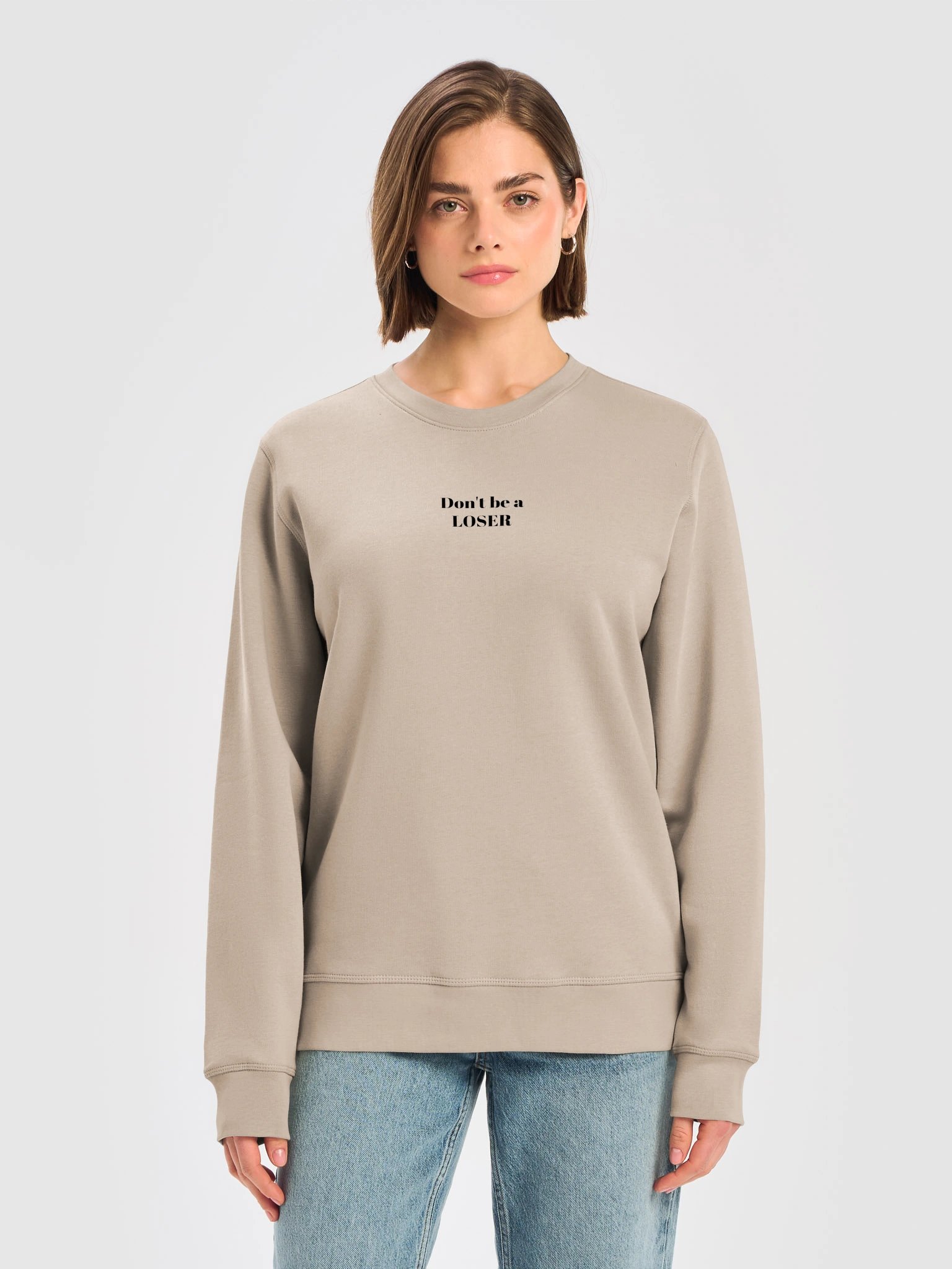 Don't be a LOSER unisex sweater (latte) product image (5)