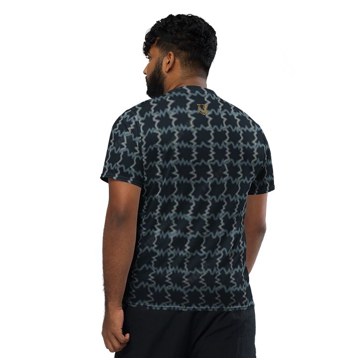 Lafate Store Designer Full Print Shirt Blue Multicolor product image (2)