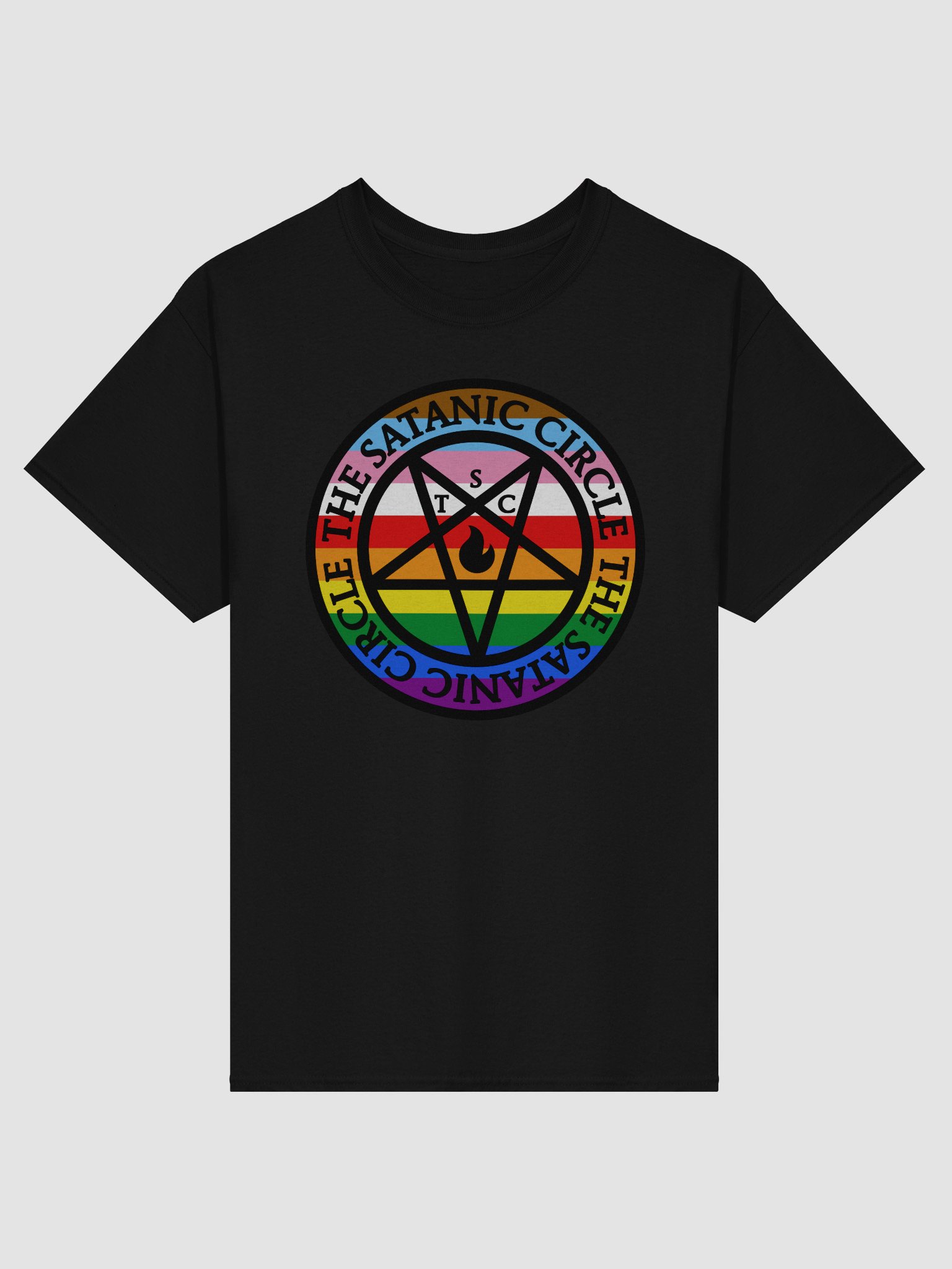 The Satanic Circle - Progress Pride Shirt product image (2)