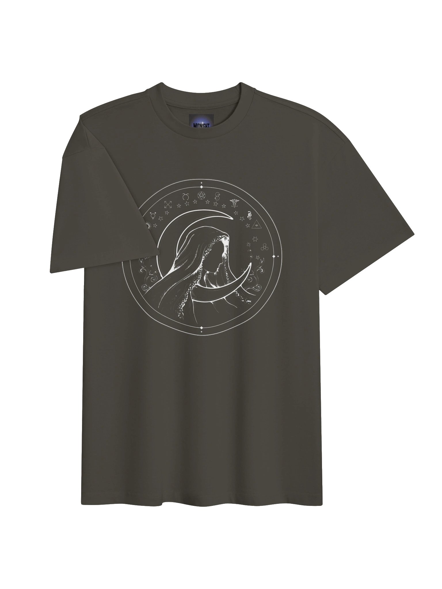 Veiled Crescent Seal // Lunar Oracle Heavyweight Box Tee product image (5)