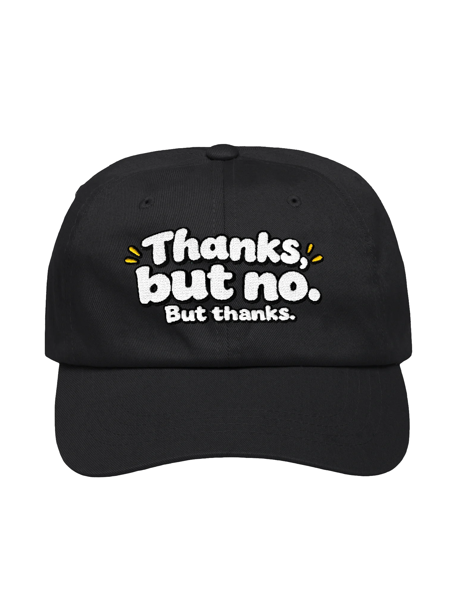 Thanks, But No Dad Hat