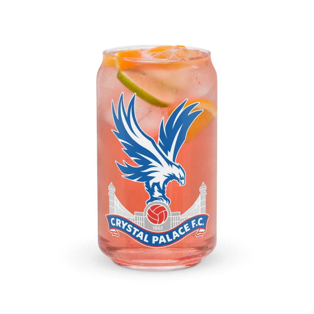 Crystal Palace Soccer Team - Can-Shaped Glass product image (7)