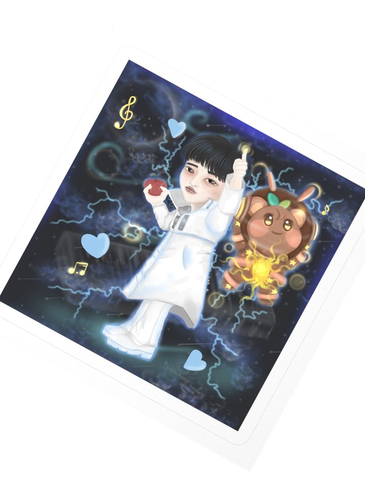 Jongho - Fanart - ATEEZ - Sticker product image (4)