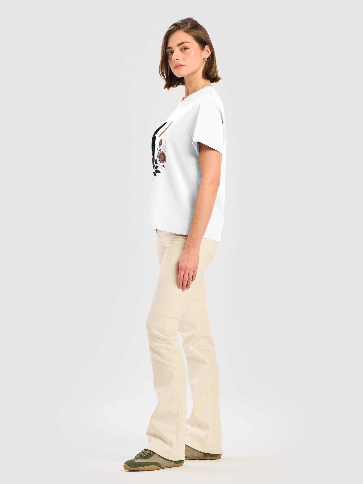Celestial Gothic Rose T-Shirt product image (6)