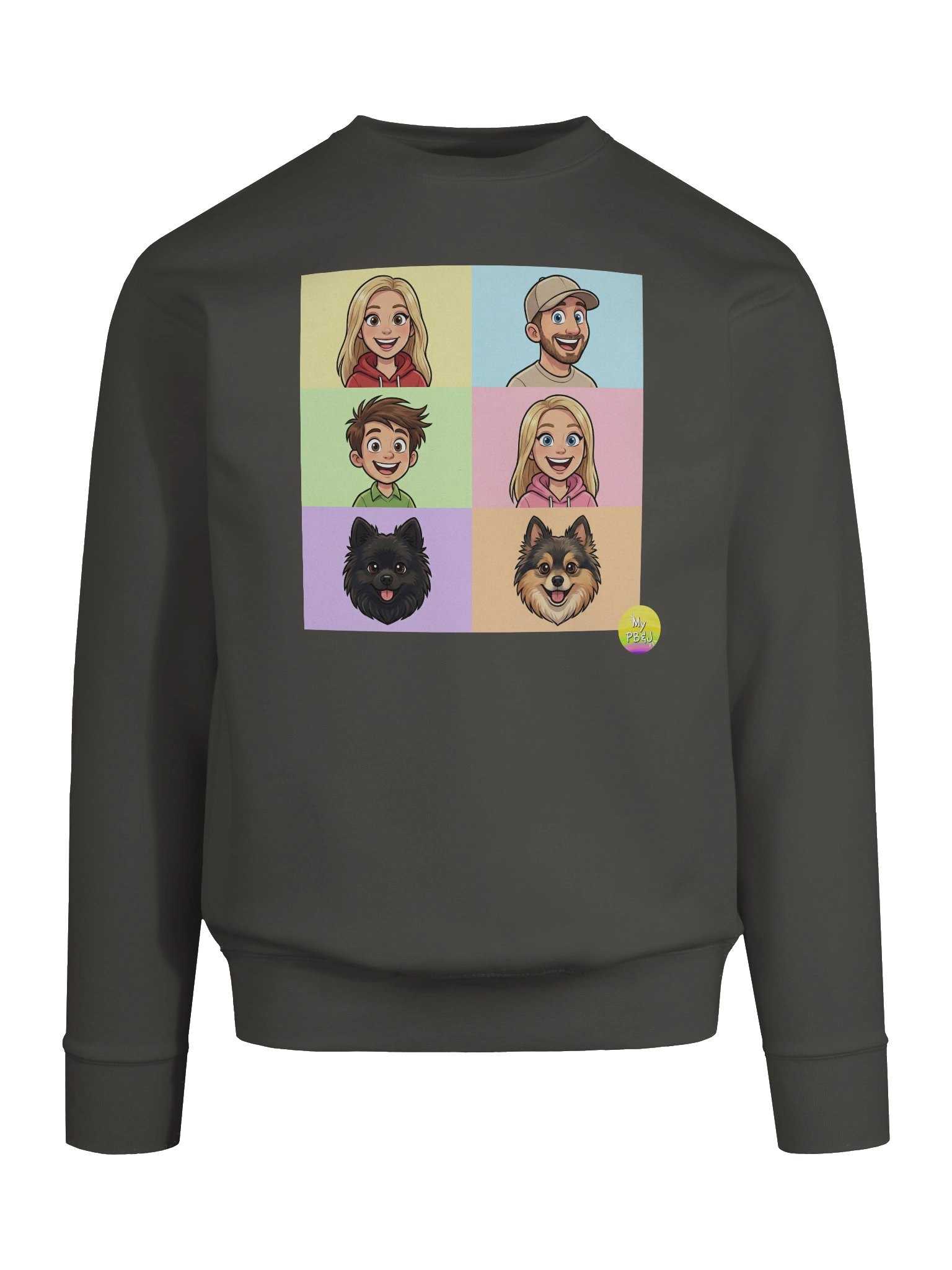 Squares My PB & J Adult Sweatshirt product image (107)
