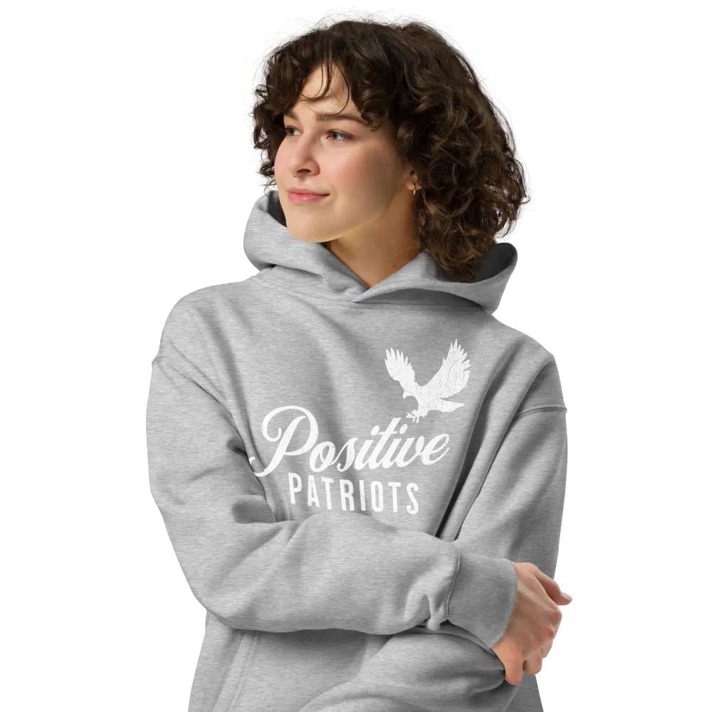 PositivePatriots™ Unisex Premium Oversize Hoodie product image (1)