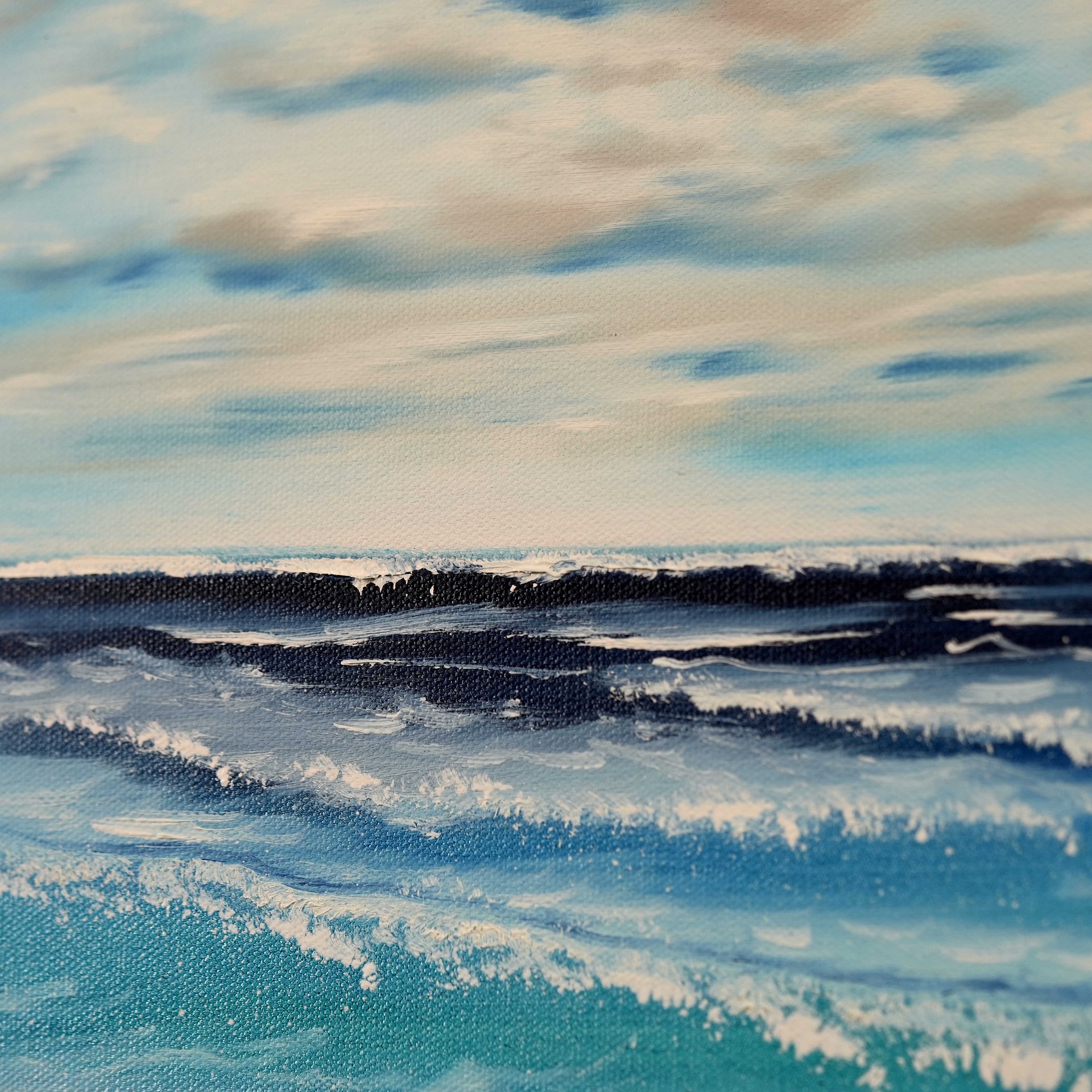The Broken Storm (Original) 12x24 Canvas product image (2)