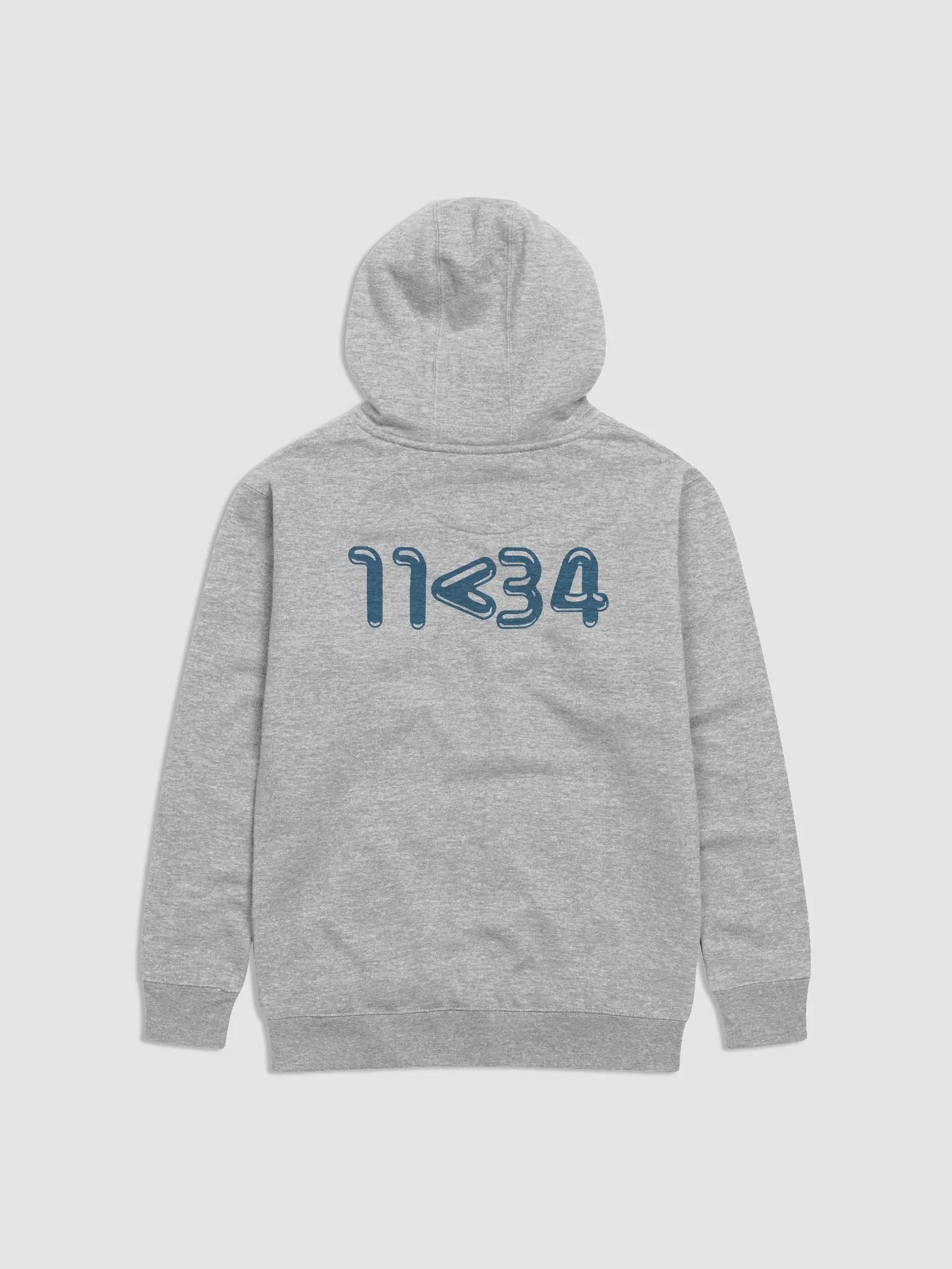 Hurricane relief Hoodie white. product image (4)