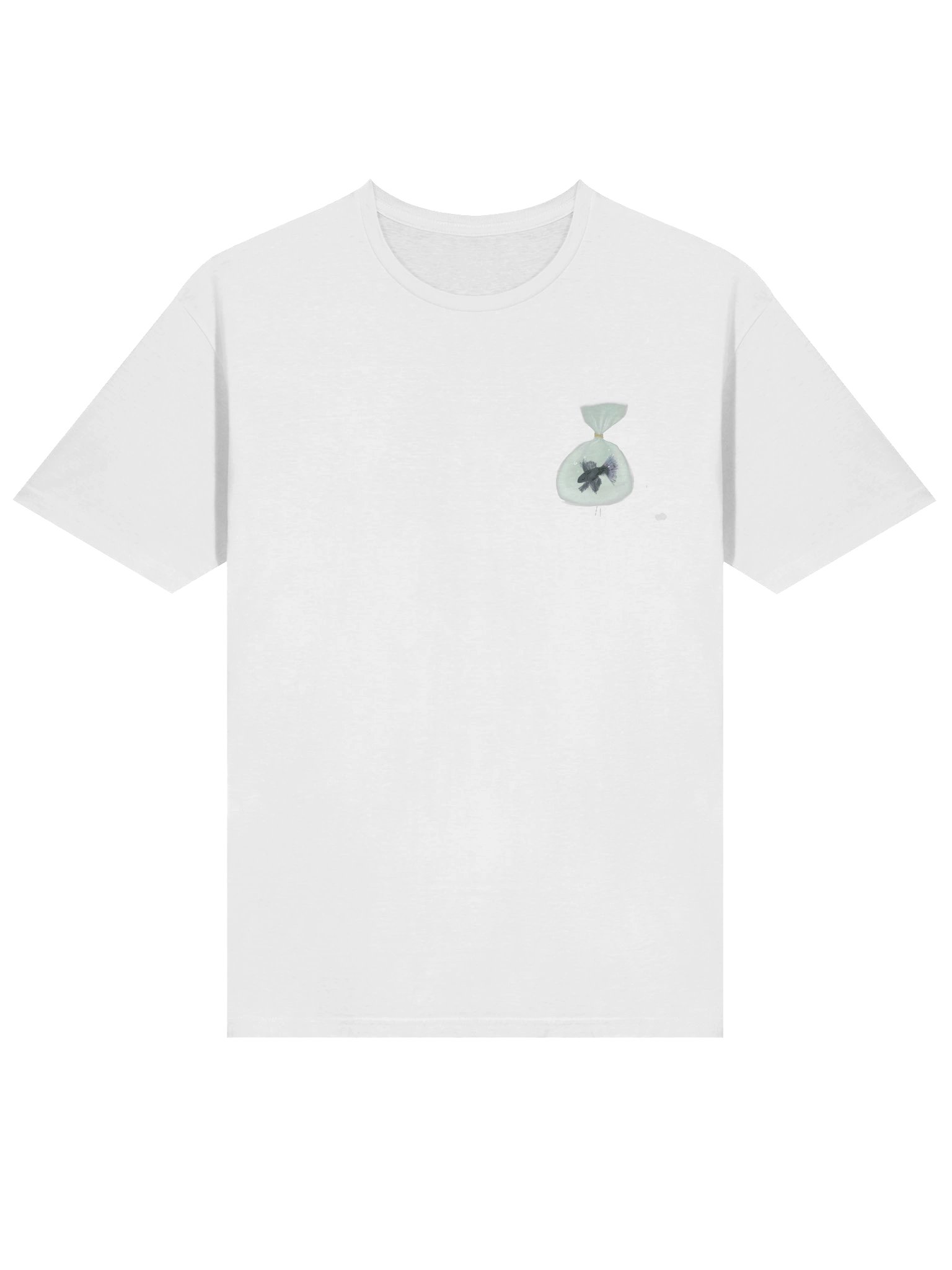 Fish Love T-shirt (White) product image (3)