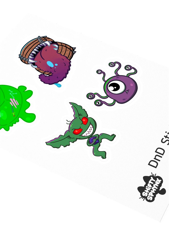 DnD Sticker Series 1 product image (2)
